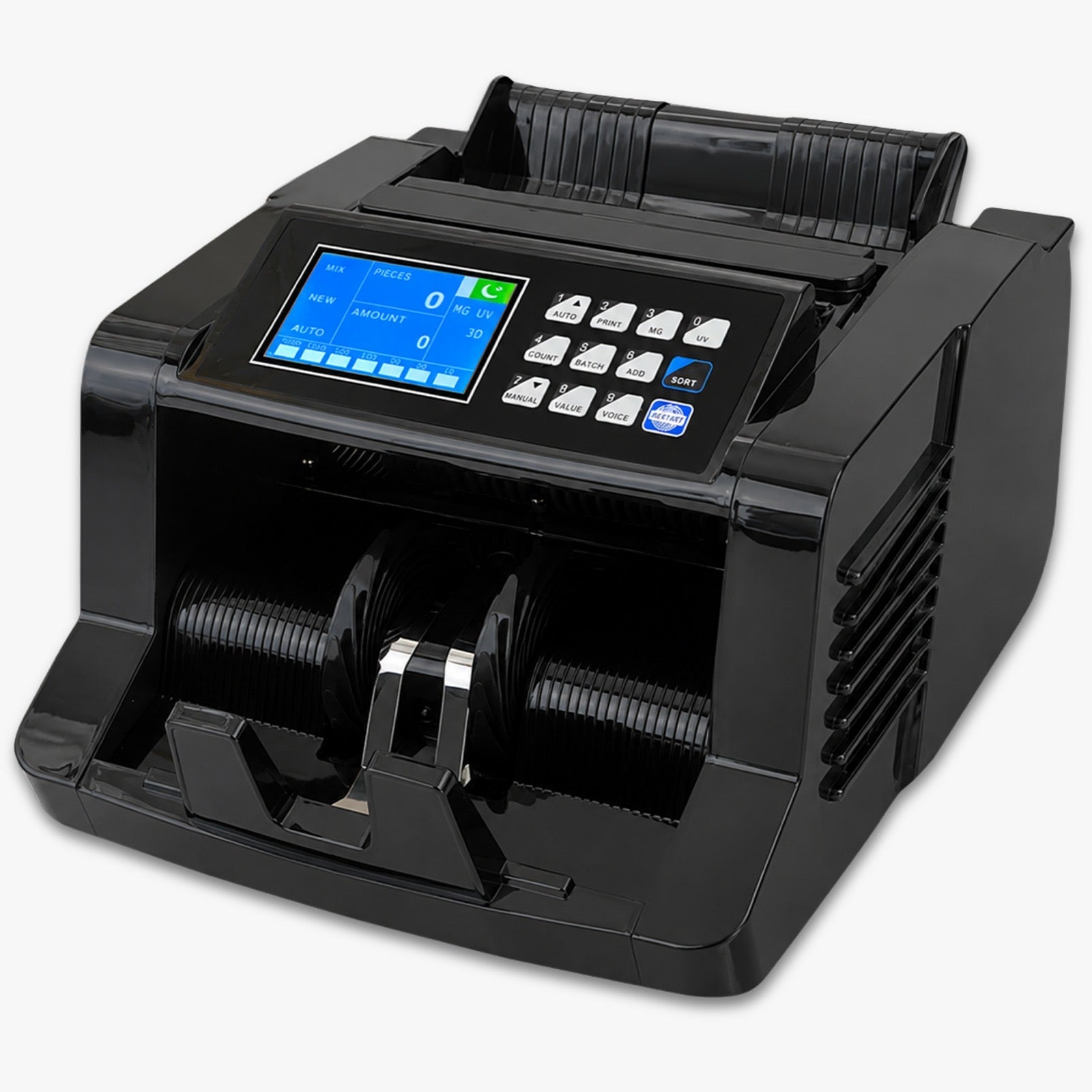 666-B battery operated mix cash counting machine