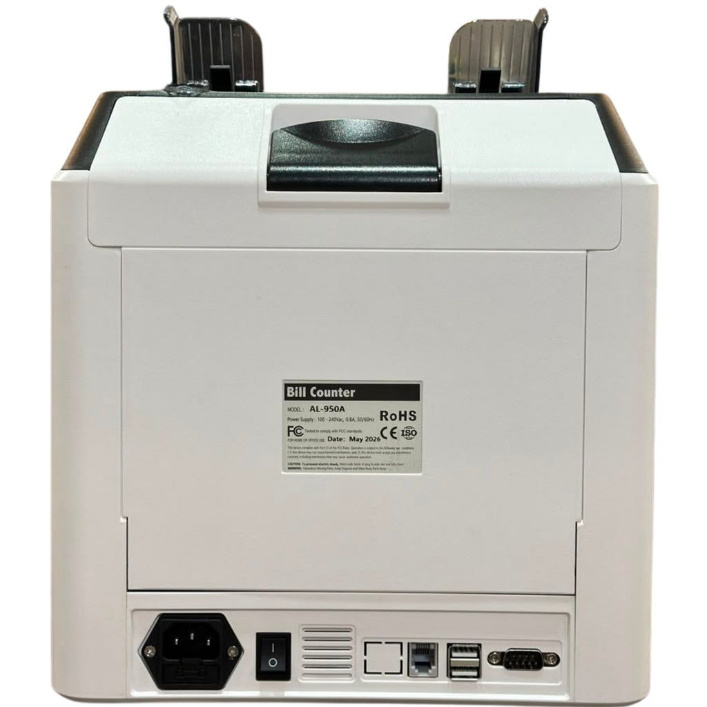 950 Pro Dual Pocket Cash Counting Machine – Advanced CIS Detection & High-Speed Accuracy