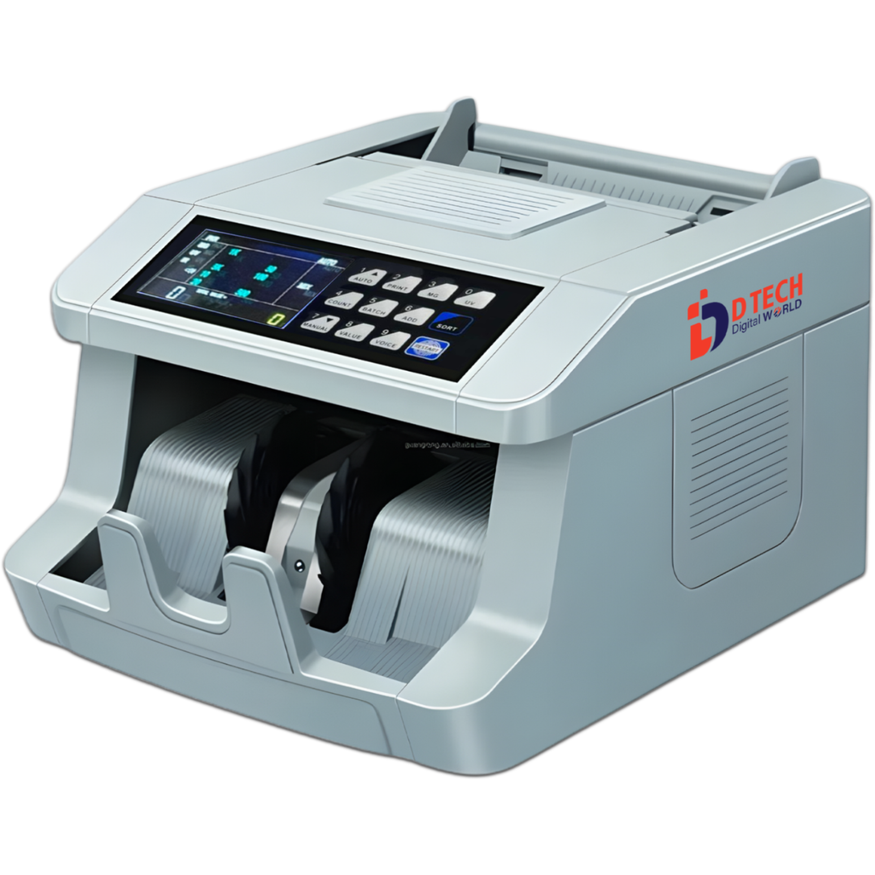 Model 999-B battery operated cash counting machine